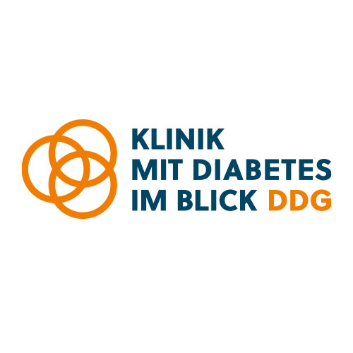 Logo Klinik mit Diabets im Blick